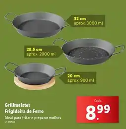 Lidl Frigideira de ferro promoção