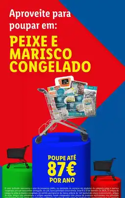 Valor - aproveite para poupar em: peixe e marisco congelado