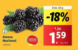 Lidl Nacional - amora promoção