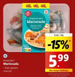 Lidl Ocean sea - mariscada promoção