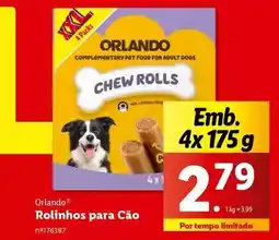 Lidl Orlando - rolinhos para cão promoção