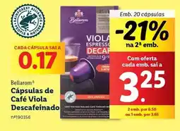 Lidl Bellarom - capsulas de café promoção