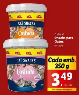 Lidl Cat - snacks para gatos promoção