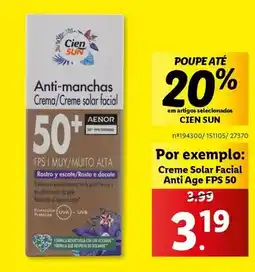 Lidl Cien - anti-manchas promoção