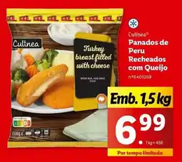 Lidl Xxl - panados de peru recheados com queijo promoção