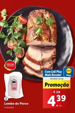 Lidl Portugal - lombo de porco promoção