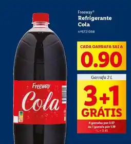 Lidl A+ - refrigerante cola promoção