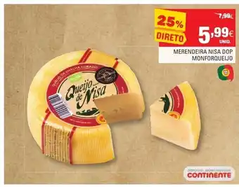 Continente Merendeira Nisa DOP Monforqueijo promoção
