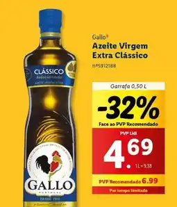 Lidl Gallo - azeite virgem extra clássico promoção