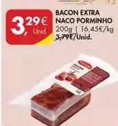 Pingo Doce Porminho - bacon extra naco promoção
