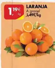 Pingo Doce A+ - laranja promoção