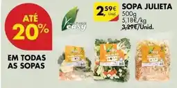 Pingo Doce As - sopa promoção