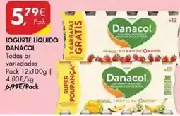 Pingo Doce Danacol - iogurte líquido promoção