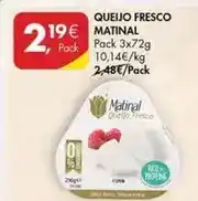 Pingo Doce Matinal - queijo fresco promoção