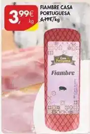Pingo Doce Fiambre casa promoção