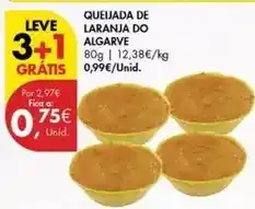 Pingo Doce Algarve - queijada de laranja do promoção