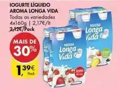 Longa vida - iogurte liquido aroma