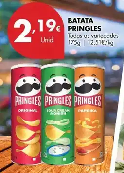Pingo Doce Pringles - batata promoção