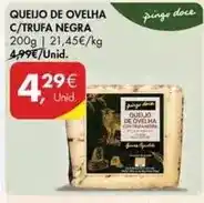 Pingo Doce Pingo doce - queijo de ovelha c/trufa promoção