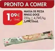Pingo Doce Pingo doce - massa de pizza promoção