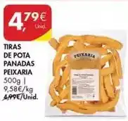 Pingo Doce Tiras de pota panadas promoção