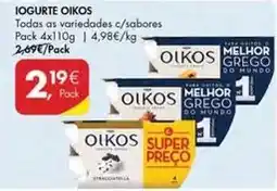 Pingo Doce Oikos - iogurte promoção