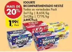 Pingo Doce As - iogurte bicompartimentado promoção