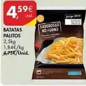 Pingo Doce Batatas palitos promoção