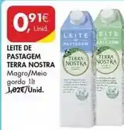 Pingo Doce Terra nostra - leite de pastagem promoção