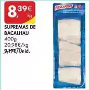 Pingo Doce Pescanova - supremas de bacalhau promoção