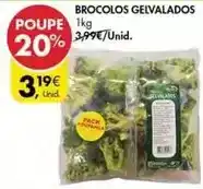 Pingo Doce Brocolos gelvalados promoção