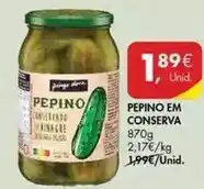 Pingo Doce Pepino em conserva promoção