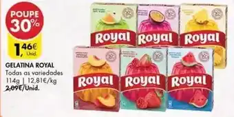 Pingo Doce Royal - gelatina promoção