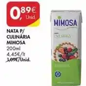 Pingo Doce Mimosa - nata p/ culinaria promoção