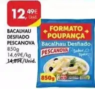 Pingo Doce Pescanova - bacalhau desfiado promoção