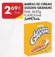 Pingo Doce Graham's - barras de cereais golden promoção