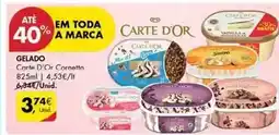 Pingo Doce Carte d'or - gelado promoção