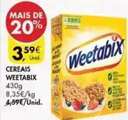 Pingo Doce Weetabix - cereais promoção