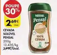 Pingo Doce Nestle - cevada solúvel pensal promoção