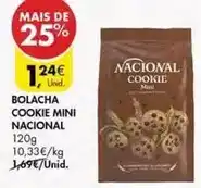 Pingo Doce Nacional - bolacha cookie mini promoção