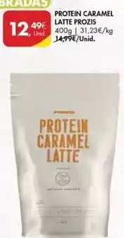Pingo Doce Prozis - protein caramel latte prozis promoção