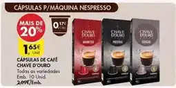 Pingo Doce As - capsulas de cafe promoção