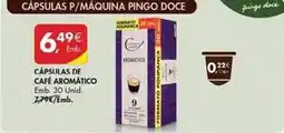 Pingo Doce Pingo doce - cápsulas de café promoção
