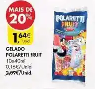 Pingo Doce Gelado fruit promoção