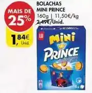 Pingo Doce Mini - bolachas prince promoção