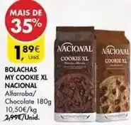 Pingo Doce Nacional - bolachas my cookie xl promoção