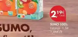 Pingo Doce Eco+ - sumo 100% laranja promoção