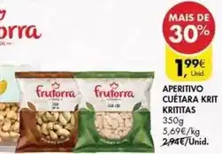Pingo Doce Frutorra - aperitivo cuétara promoção