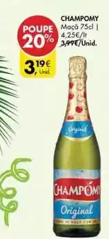 Pingo Doce Champomy - maca promoção