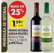 Pingo Doce Adega de pegões - vinho setubal promoção